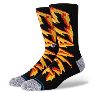 Stance Electrified Sock in Black